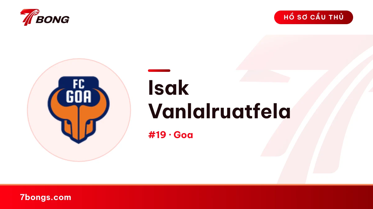 Isak Vanlalruatfela — Goa