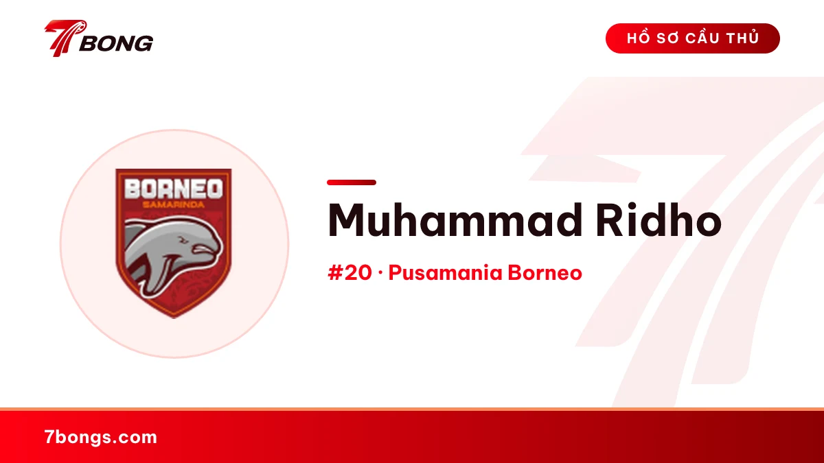 Muhammad Ridho — Pusamania Borneo