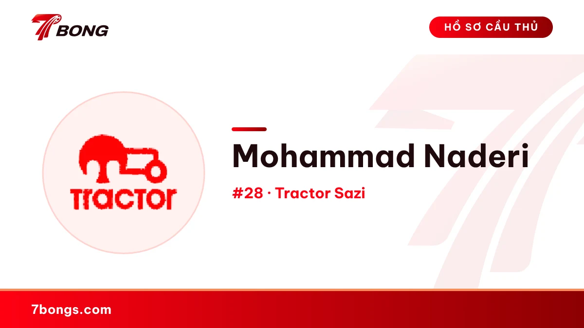 Mohammad Naderi — Tractor Sazi