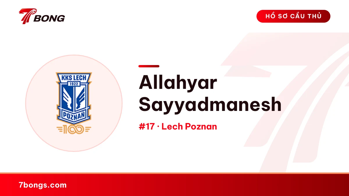 Allahyar Sayyadmanesh — Lech Poznan