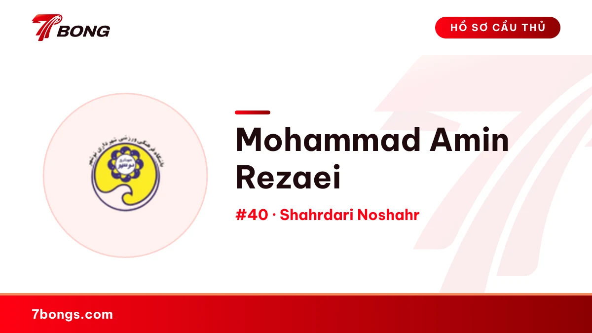 Mohammad Amin Rezaei — Shahrdari Noshahr