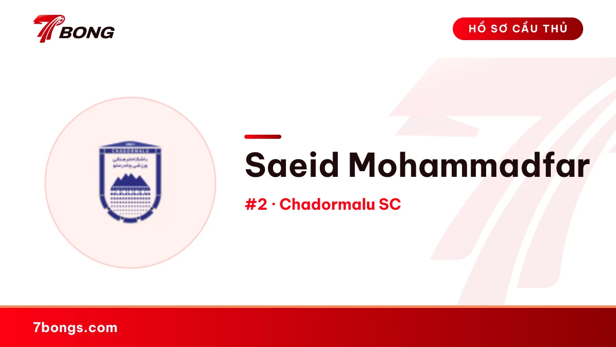 Saeid Mohammadfar — Chadormalu SC