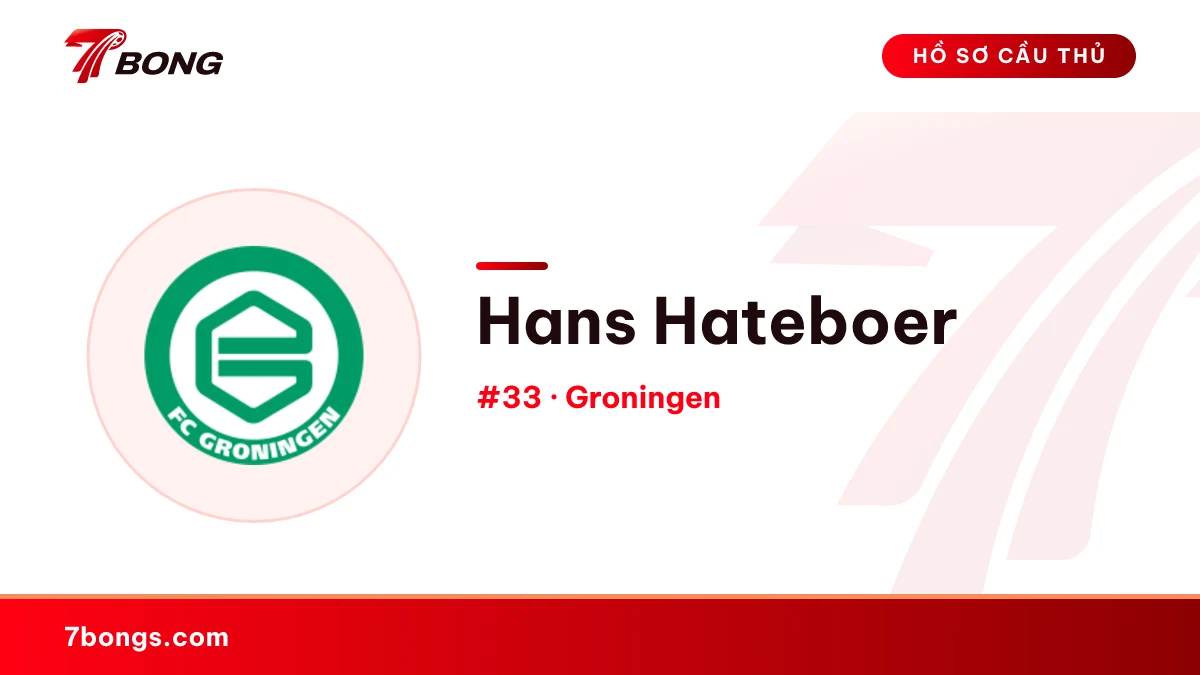 Hans Hateboer — Groningen