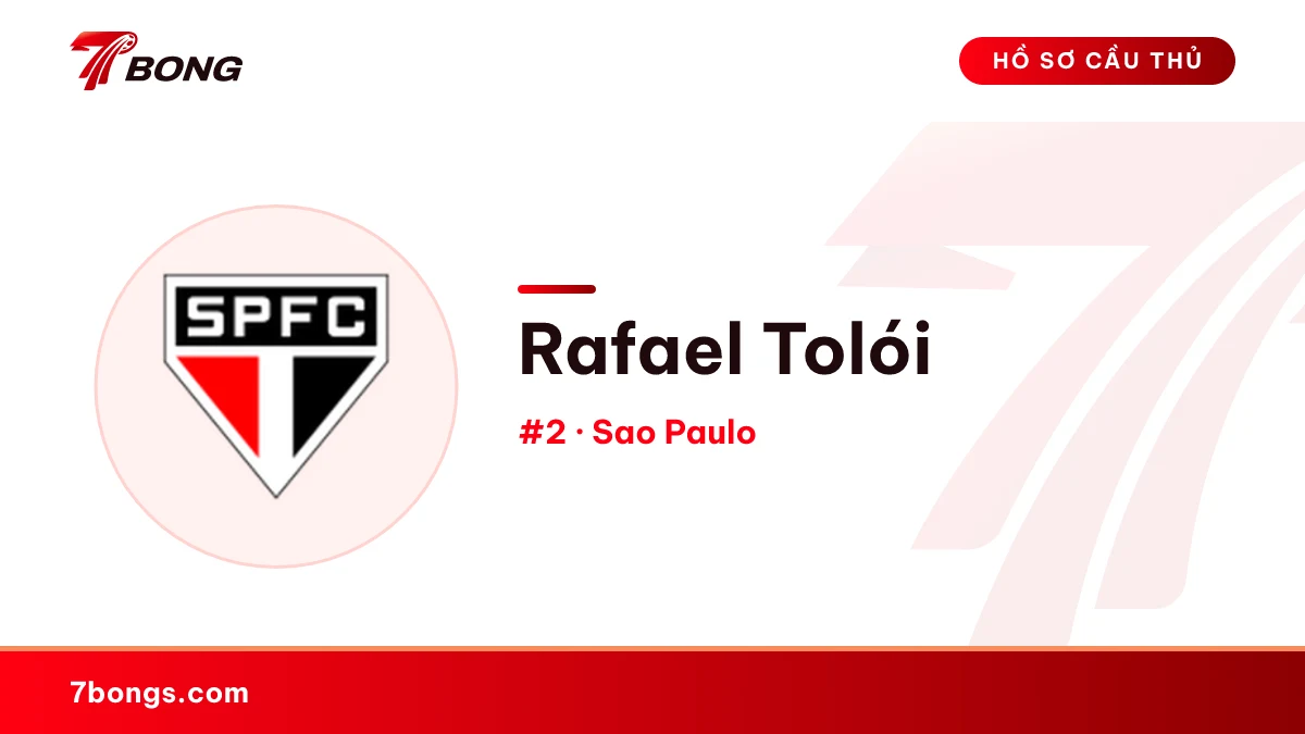 Rafael Tolói — Sao Paulo