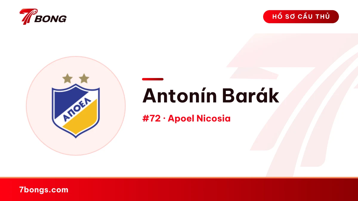 Antonín Barák — Apoel Nicosia