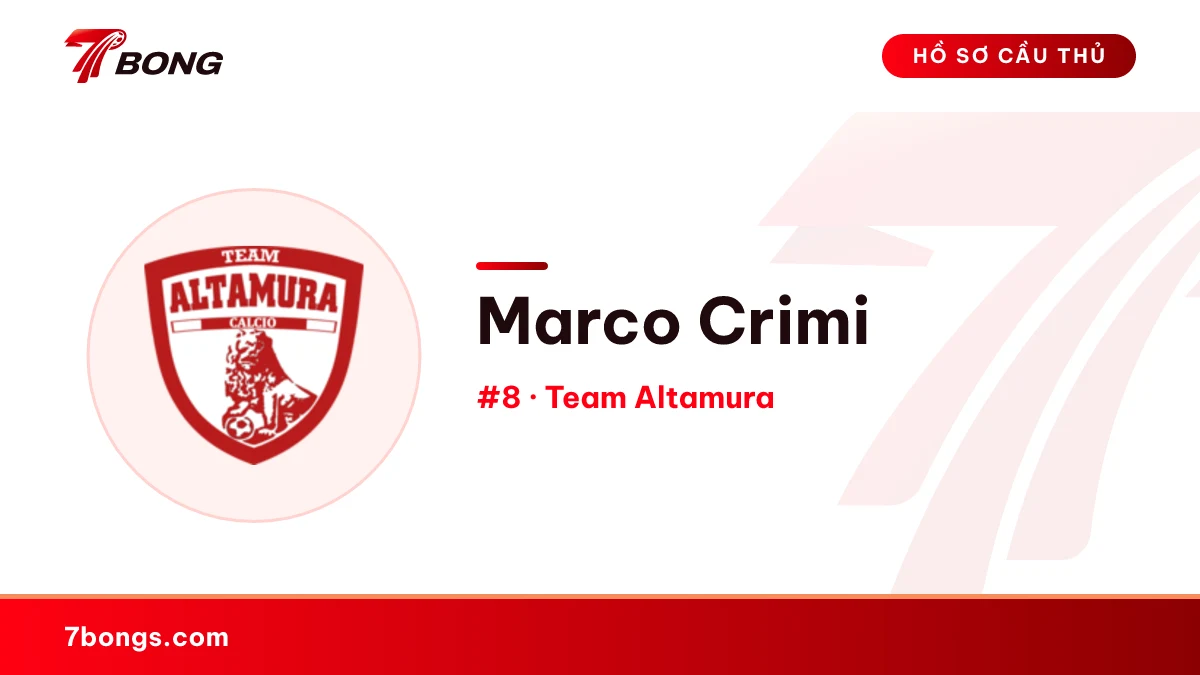 Marco Crimi — Team Altamura