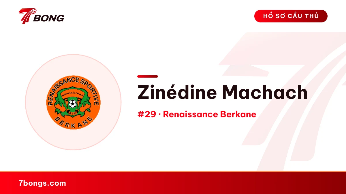 Zinédine Machach — Renaissance Berkane