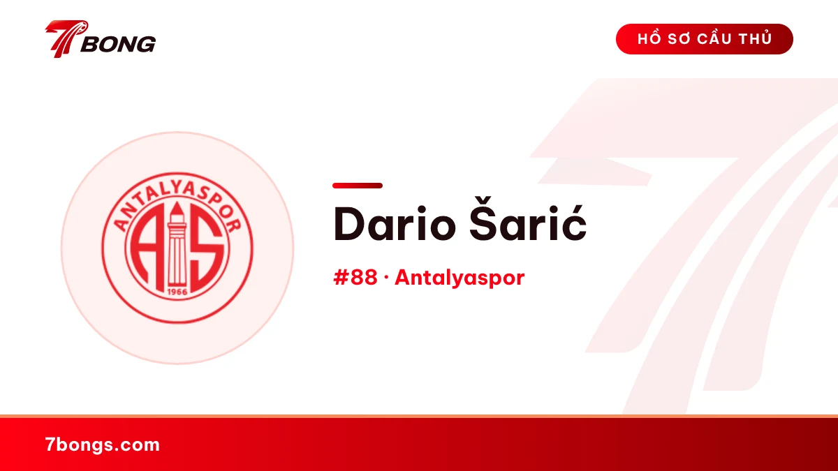 Dario Šarić — Antalyaspor