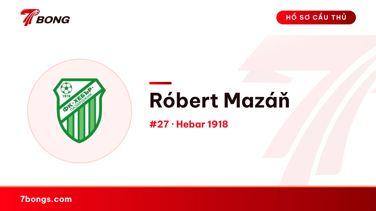 Róbert Mazáň — Hebar 1918
