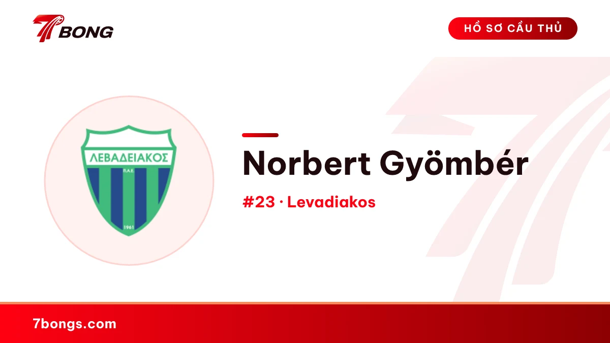 Norbert Gyömbér — Levadiakos