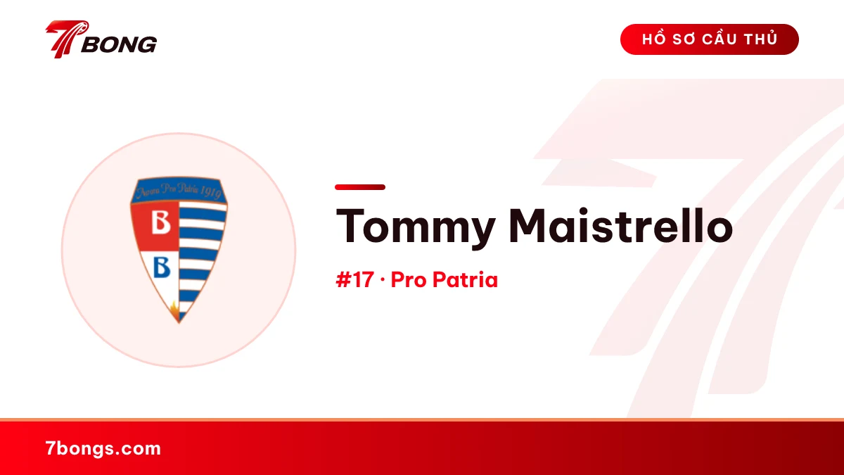 Tommy Maistrello — Pro Patria