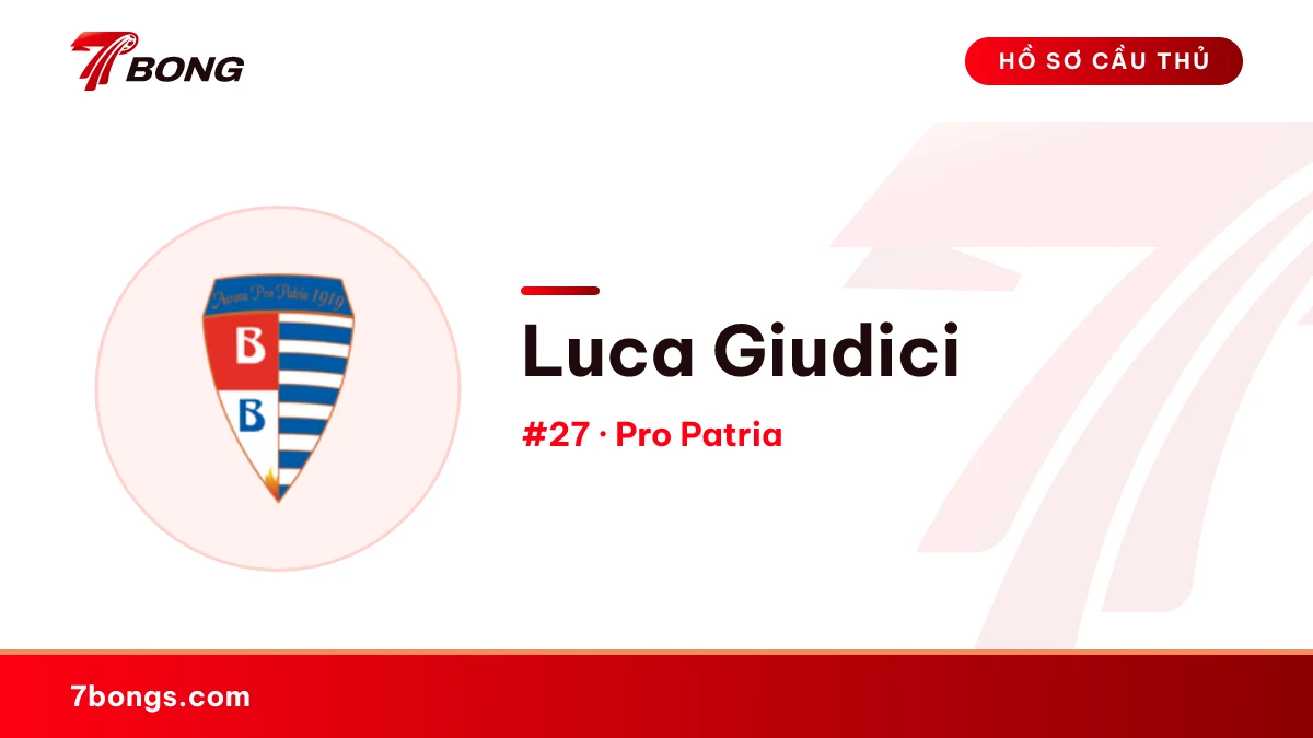 Luca Giudici — Pro Patria