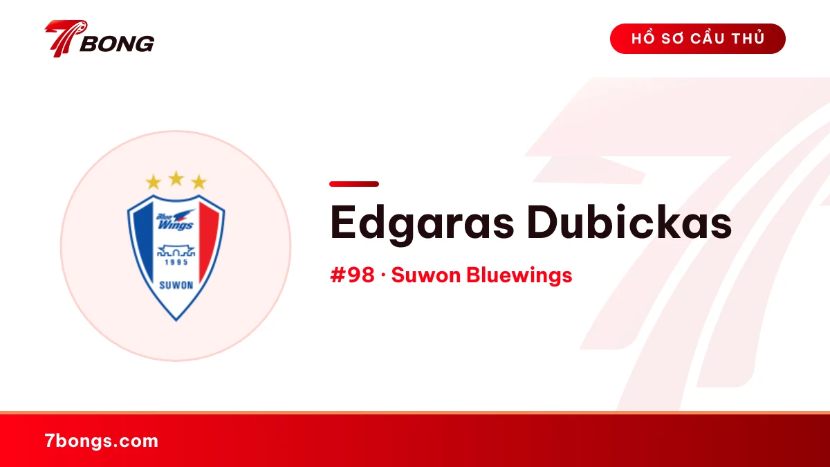 Edgaras Dubickas — Suwon Bluewings