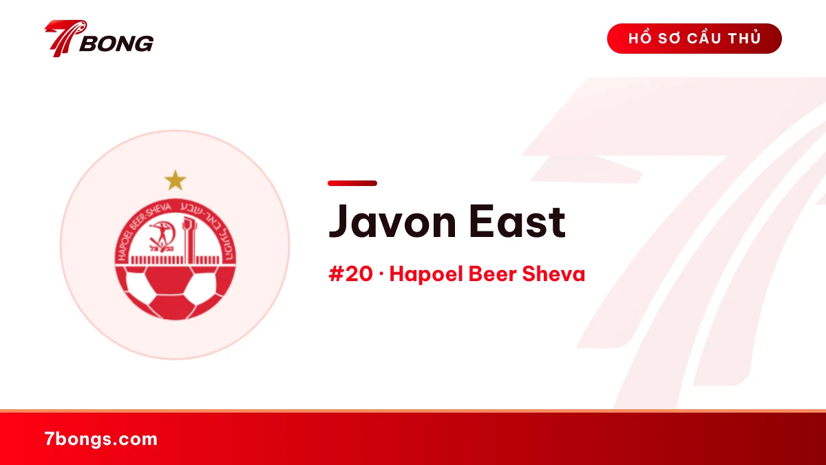 Javon East — Hapoel Beer Sheva