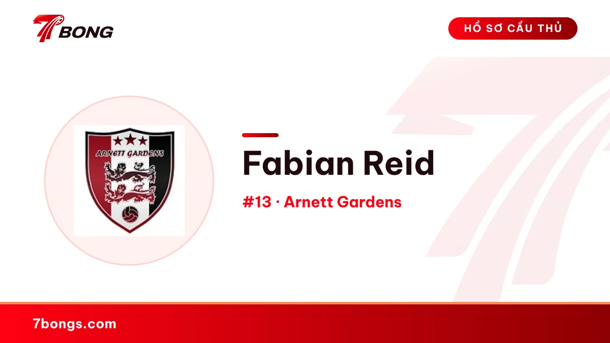 Fabian Reid — Arnett Gardens