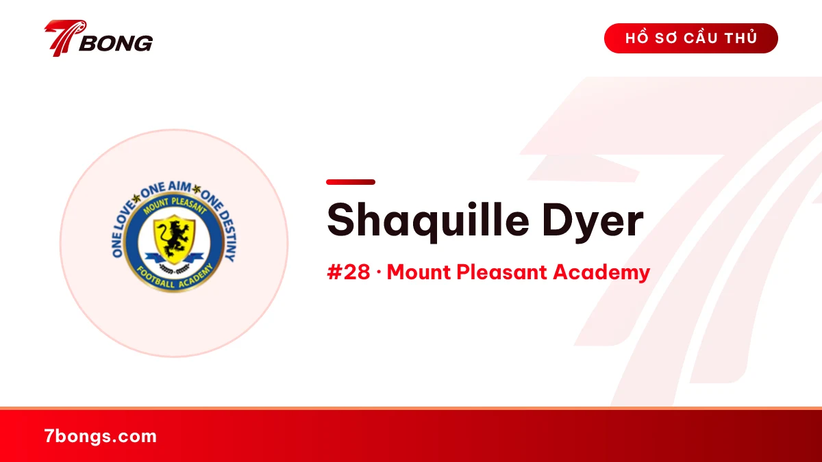 Shaquille Dyer — Mount Pleasant Academy