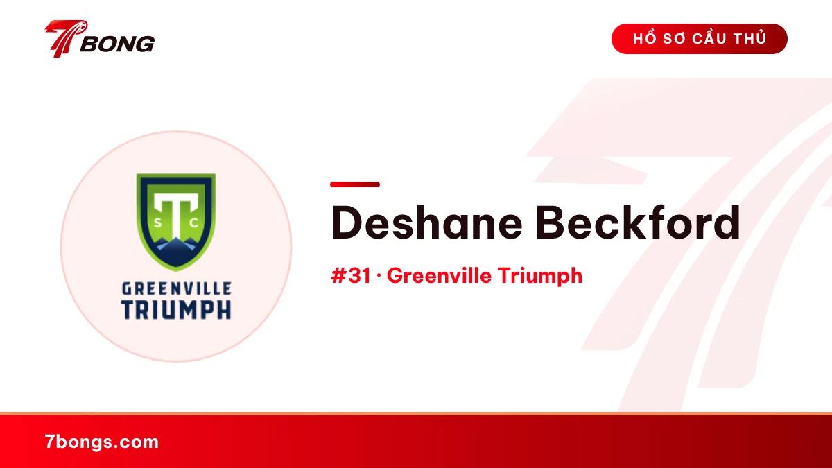 Deshane Beckford — Greenville Triumph