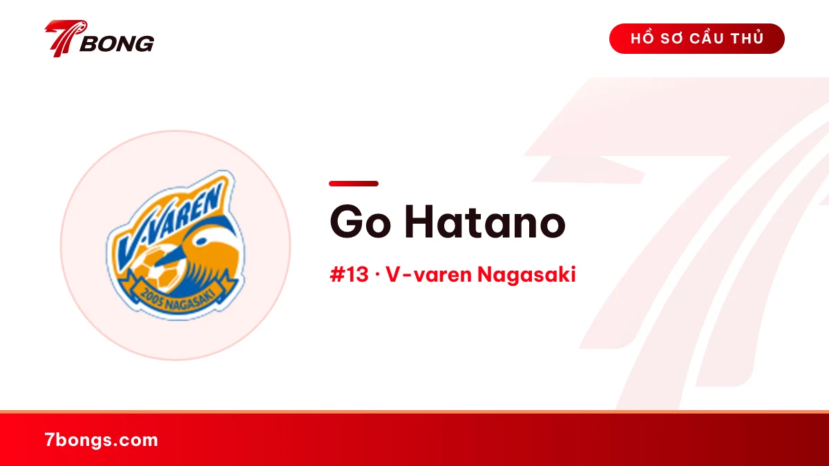 Go Hatano — V-varen Nagasaki