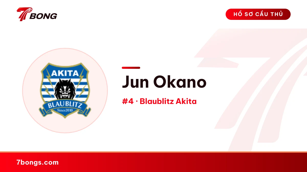 Jun Okano — Blaublitz Akita