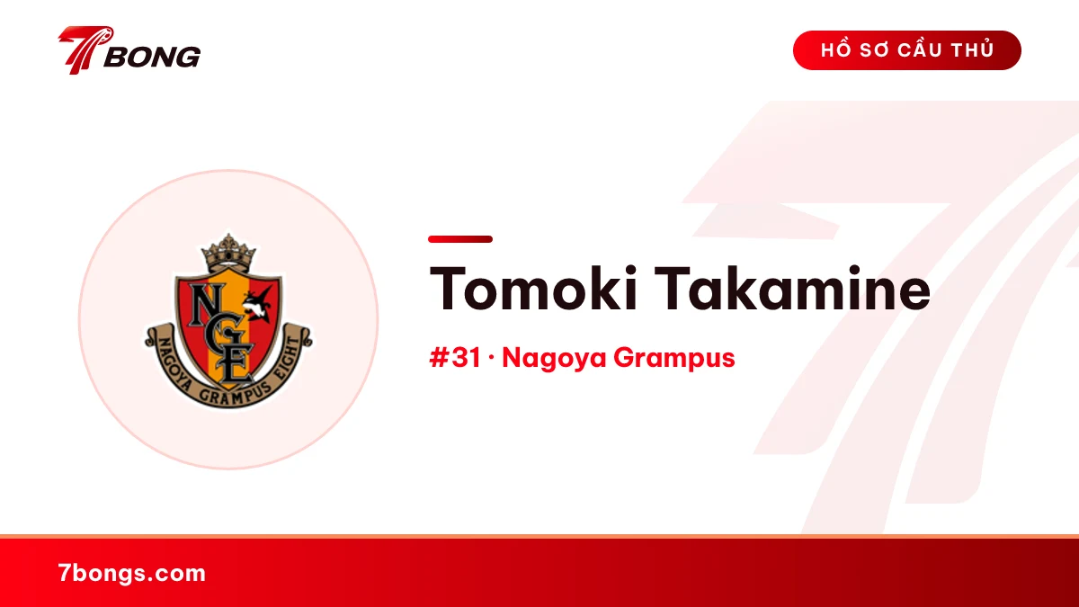 Tomoki Takamine — Nagoya Grampus