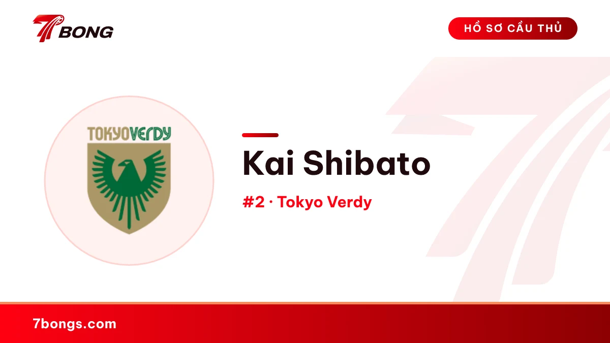 Kai Shibato — Tokyo Verdy
