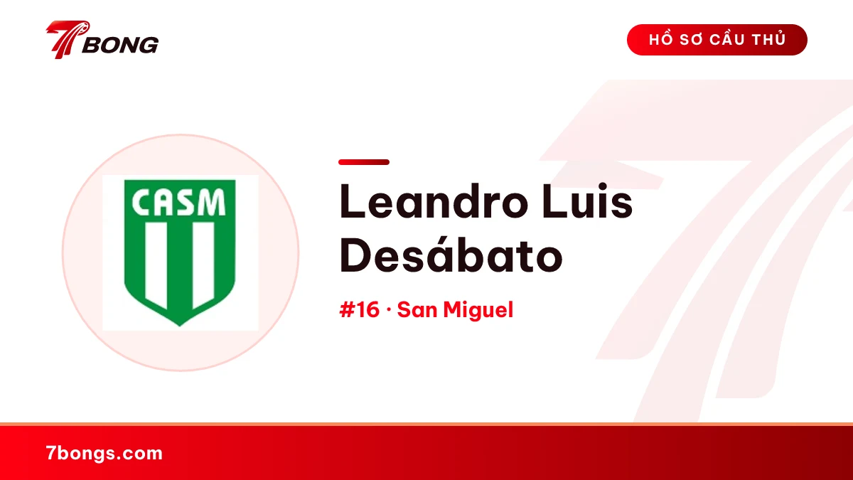 Leandro Luis Desábato — San Miguel