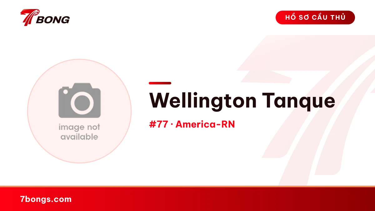 Wellington Tanque — America-RN