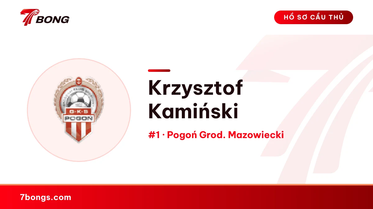 Krzysztof Kamiński — Pogoń Grod. Mazowiecki