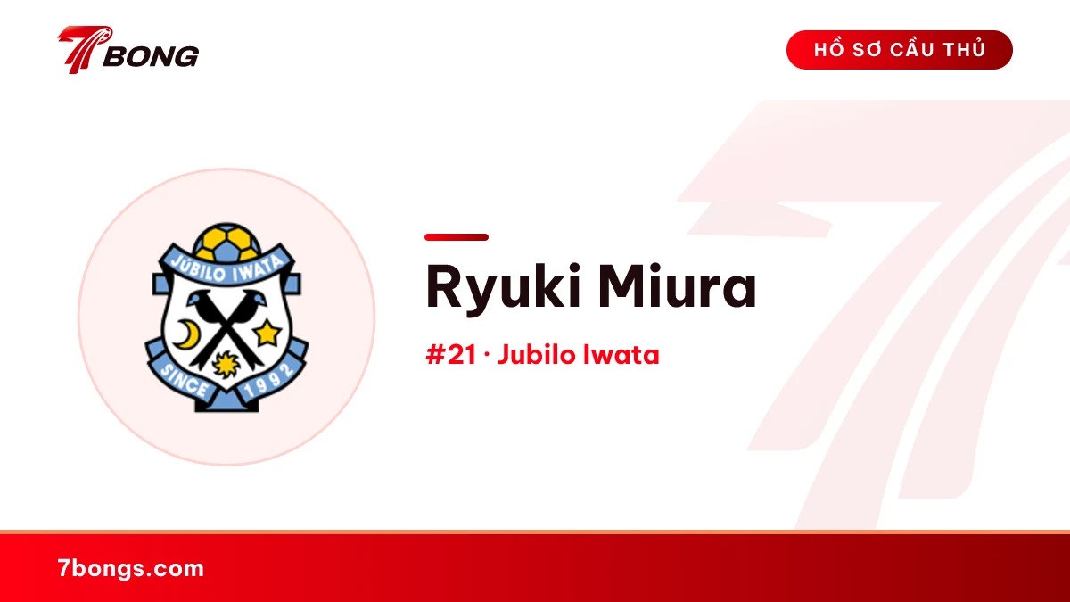 Ryuki Miura — Jubilo Iwata