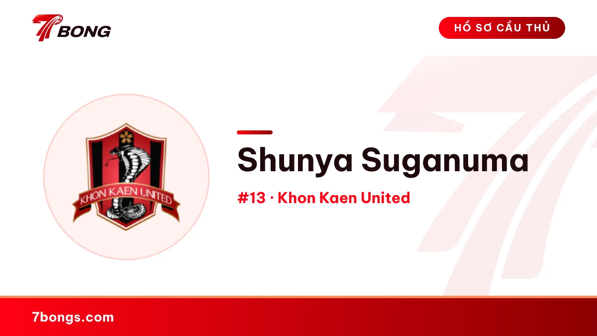 Shunya Suganuma — Khon Kaen United