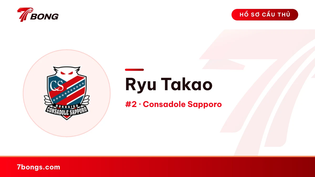 Ryu Takao — Consadole Sapporo