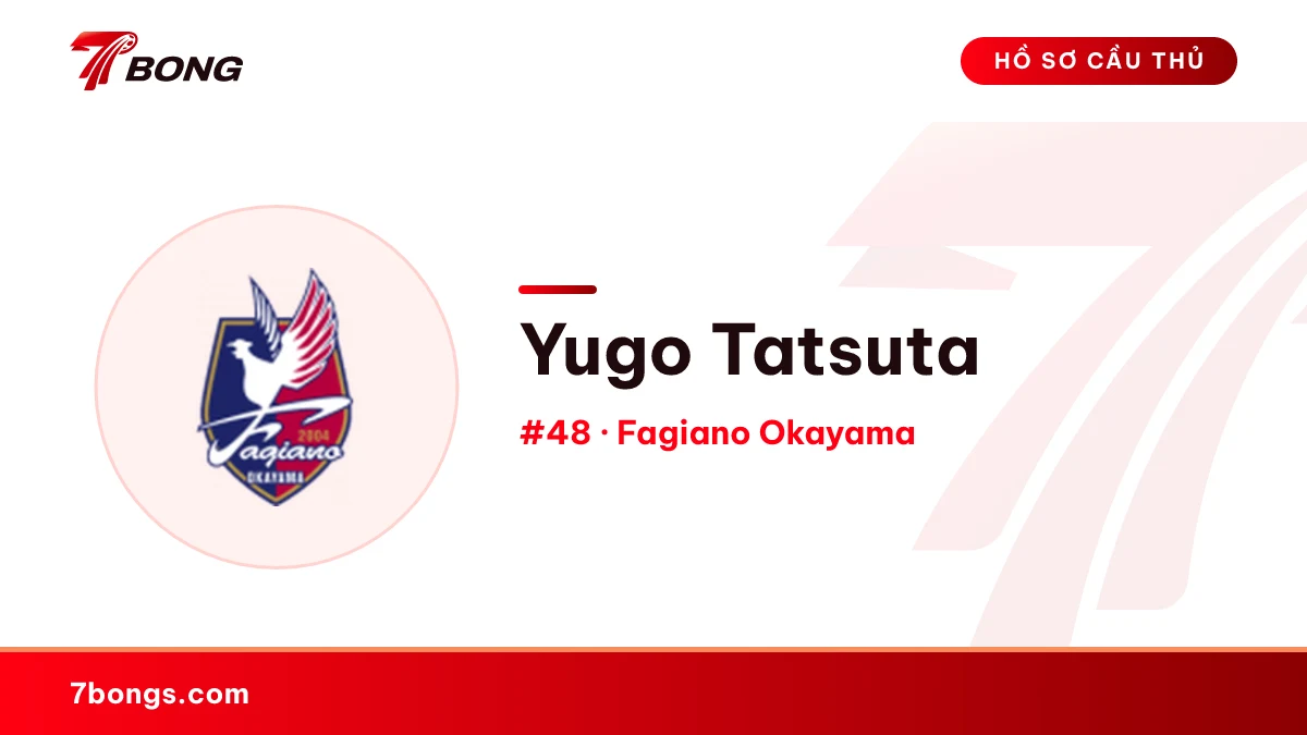 Yugo Tatsuta — Fagiano Okayama