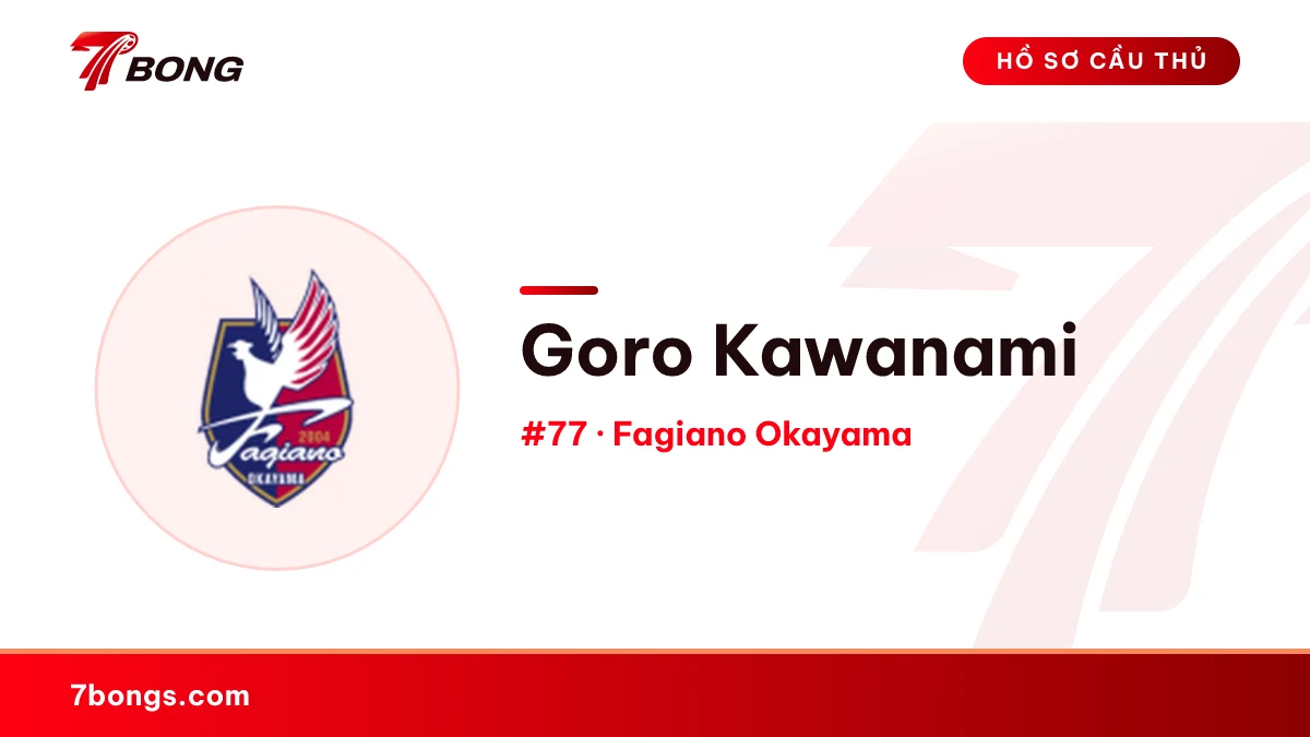 Goro Kawanami — Fagiano Okayama