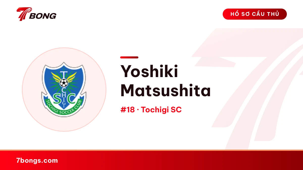 Yoshiki Matsushita — Tochigi SC
