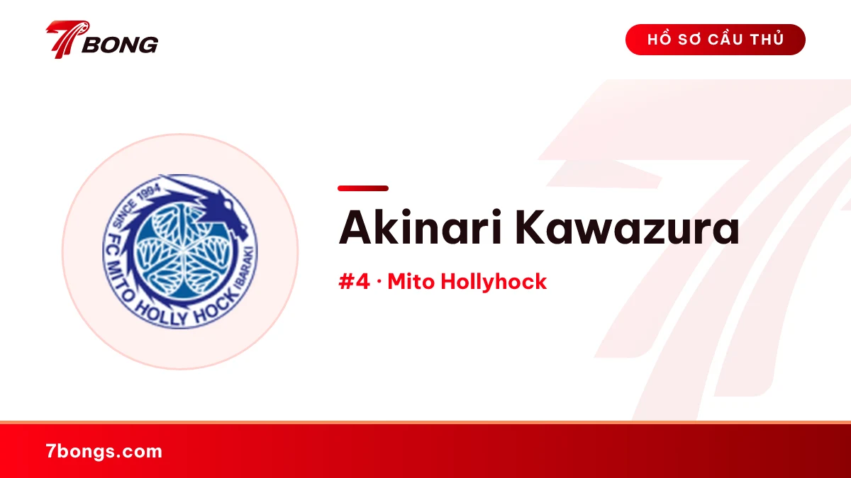 Akinari Kawazura — Mito Hollyhock