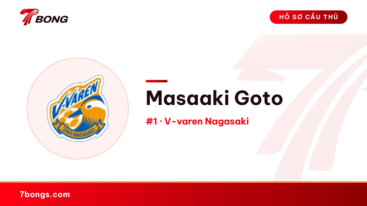 Masaaki Goto — V-varen Nagasaki