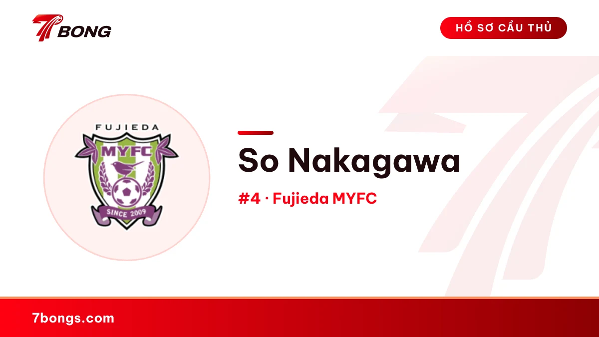 So Nakagawa — Fujieda MYFC