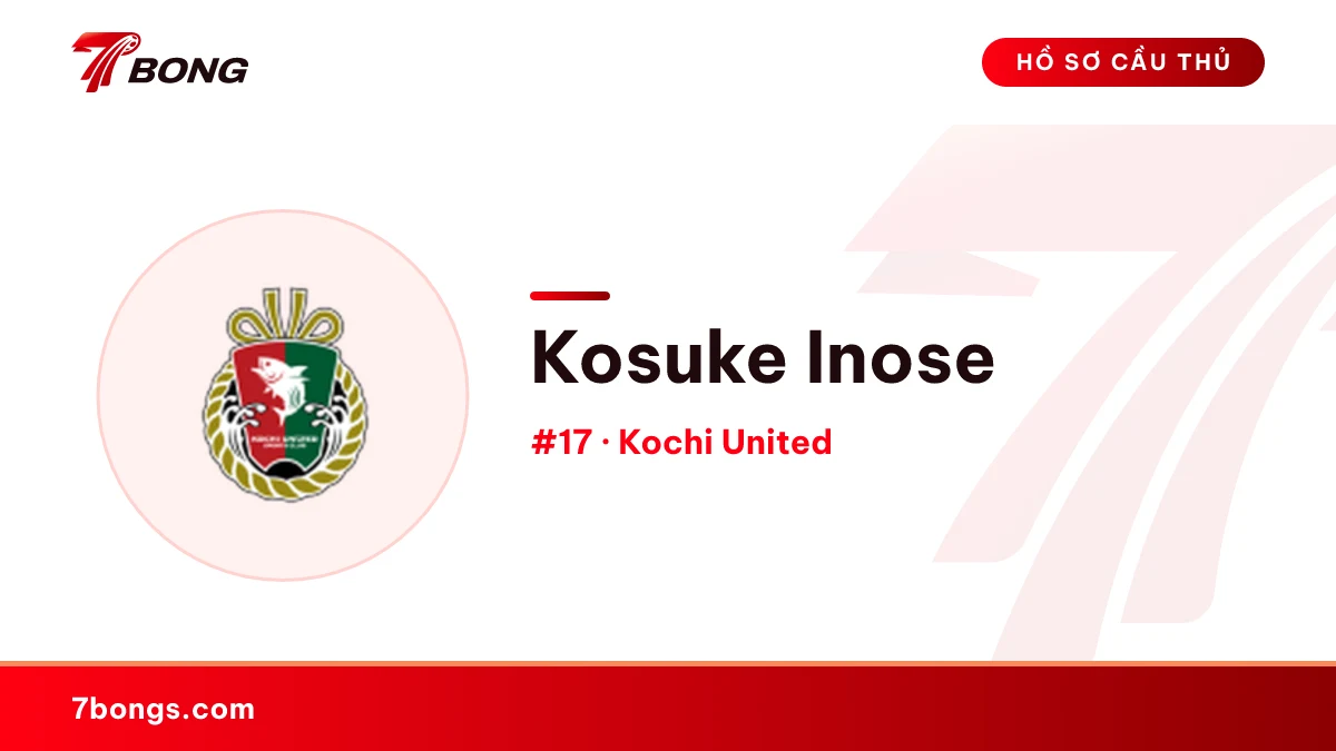 Kosuke Inose — Kochi United