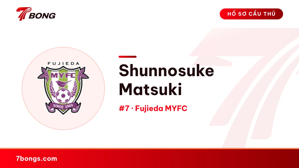 Shunnosuke Matsuki — Fujieda MYFC