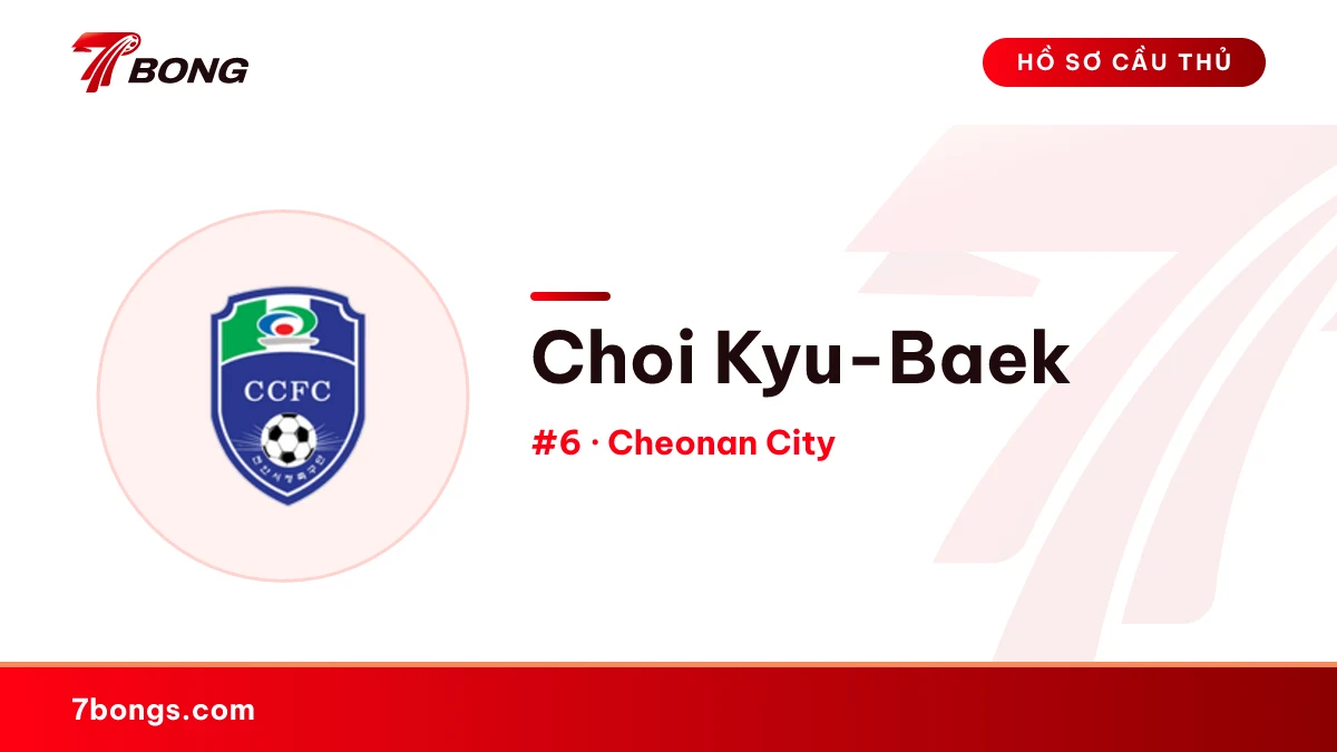 Choi Kyu-Baek — Cheonan City