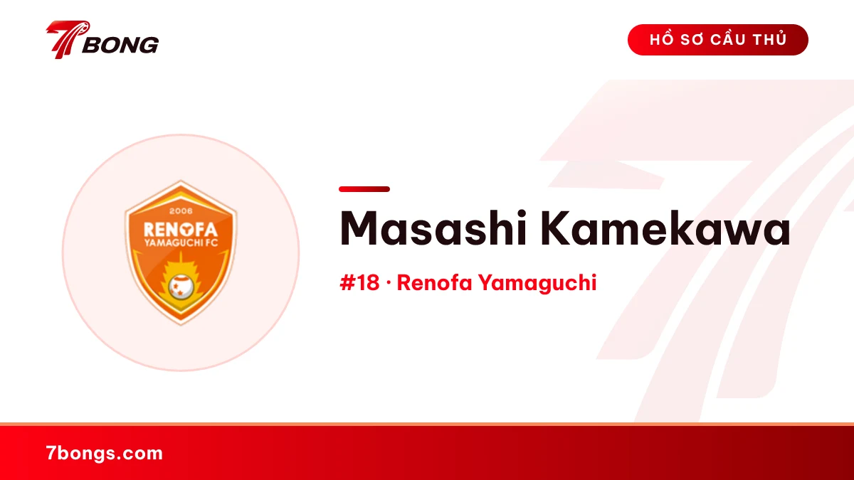 Masashi Kamekawa — Renofa Yamaguchi