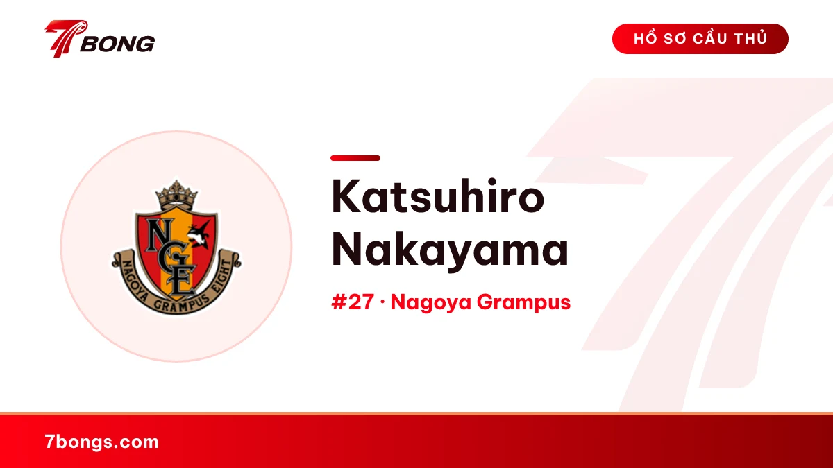 Katsuhiro Nakayama — Nagoya Grampus