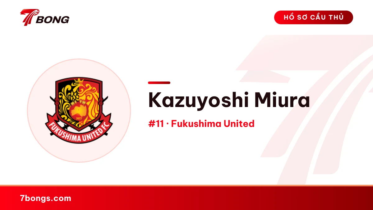 Kazuyoshi Miura — Fukushima United