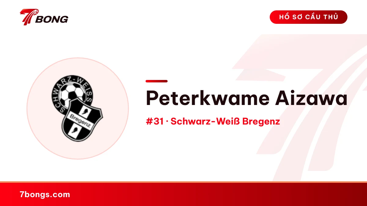 Peterkwame Aizawa — Schwarz-Weiß Bregenz