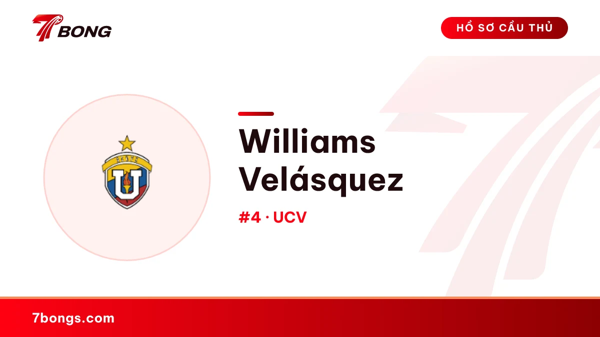 Williams Velásquez — UCV