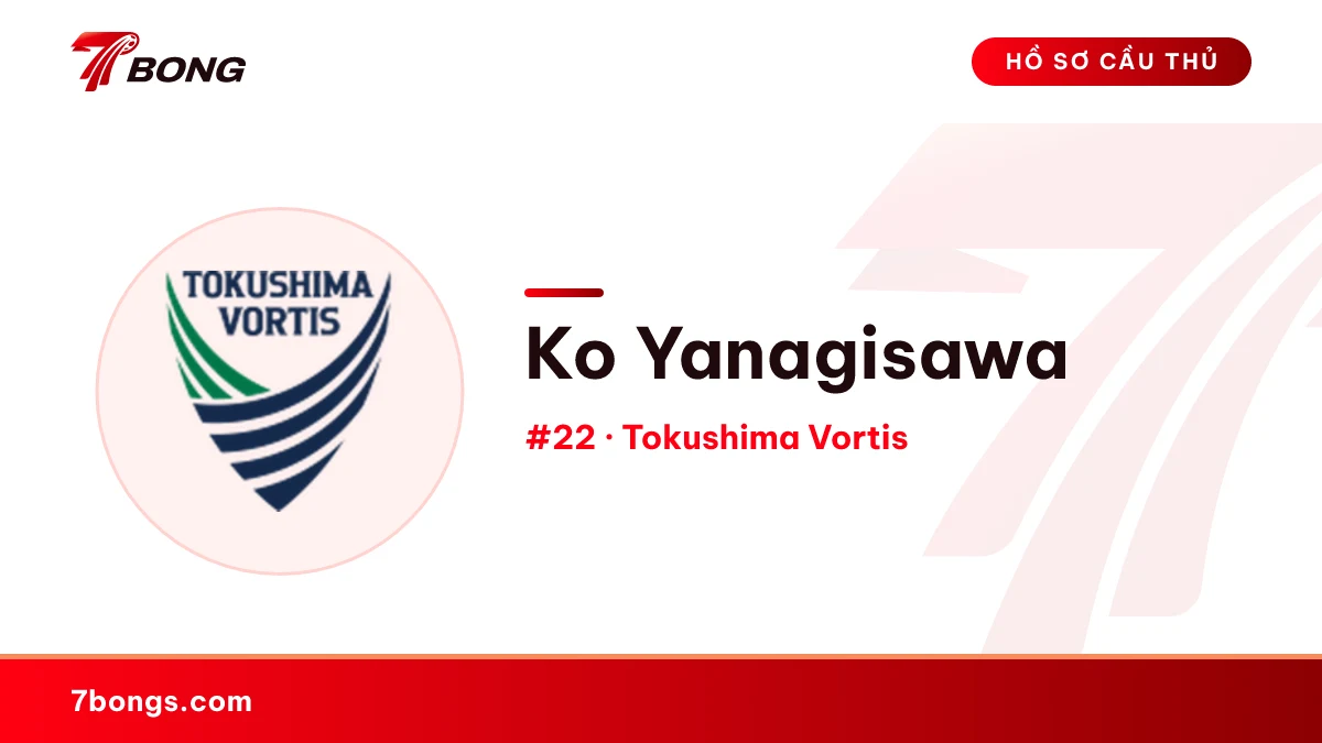 Ko Yanagisawa — Tokushima Vortis