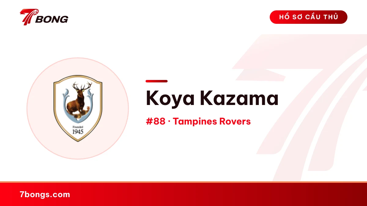 Koya Kazama — Tampines Rovers