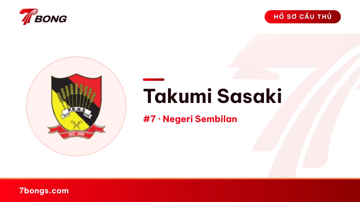 Takumi Sasaki — Negeri Sembilan