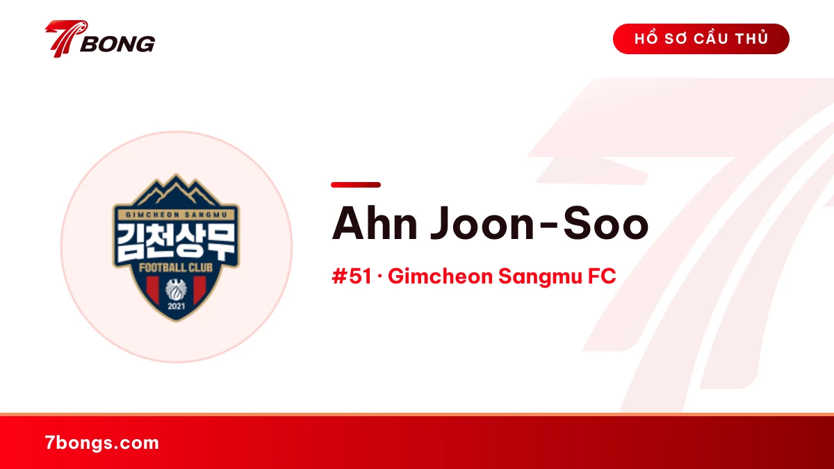 Ahn Joon-Soo — Gimcheon Sangmu FC