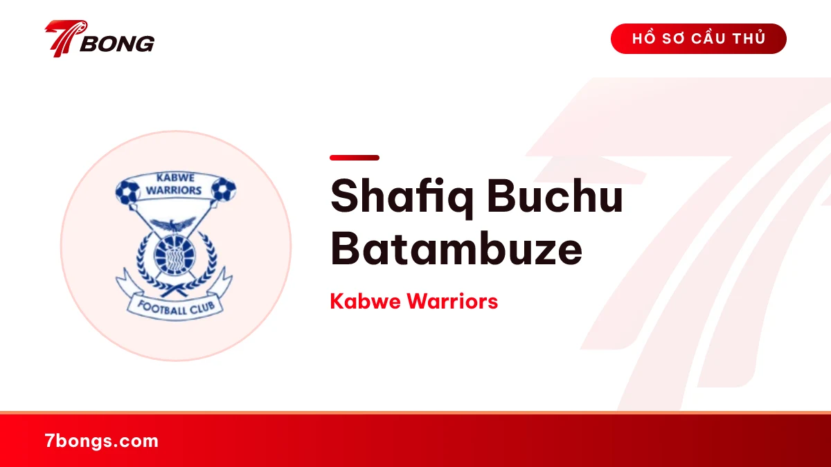 Shafiq Buchu Batambuze — Kabwe Warriors